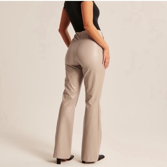Abercrombie & Fitch Pants - ABERCROMBIE and Fitch women’s vegan flared pants size 29/8 NWT